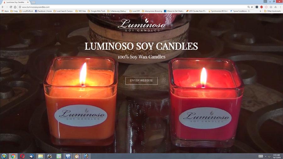 Luminoso Soy Candles